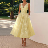 Catarina - Elegáns Midi Ruha