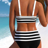 Vitória - Magas derekú csíkos bikini