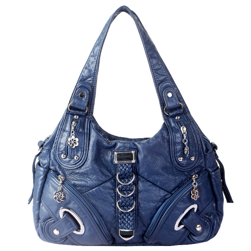 Klasszikus sima crossbody táska