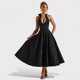 Efi - Texturált midi ruha