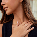 Finom hullámos gyűrű Madison
