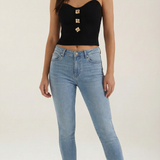 Klaudia | Klasszikus pántos top
