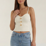 Klaudia | Klasszikus pántos top