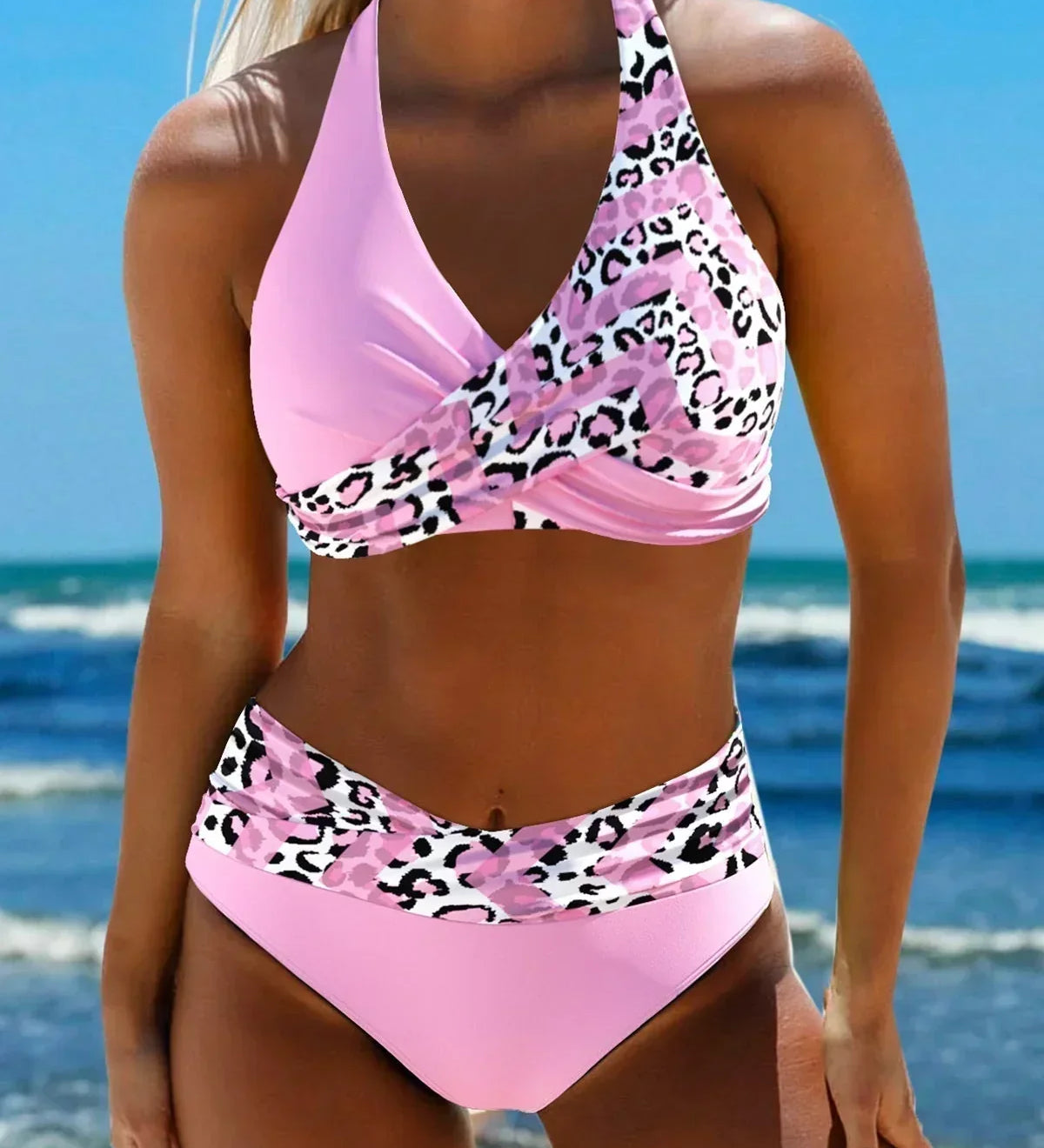 Leonor - Keresztbe kötött bikini